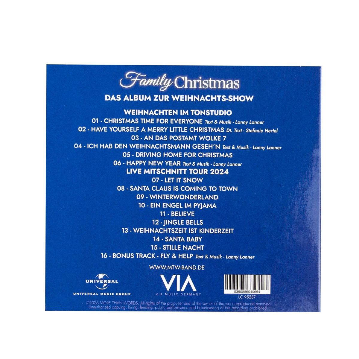Family Christmas CD - Stefanie Hertel mit Familie