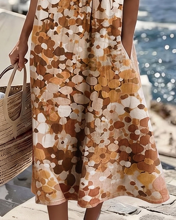 Coco | Loose Printed Dress