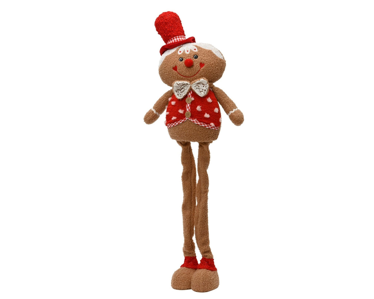 Große Lebkuchenlieblinge – Sparset mit Christmas Buddy „Ginger Tall“ und Türstopper „Gingerbread“