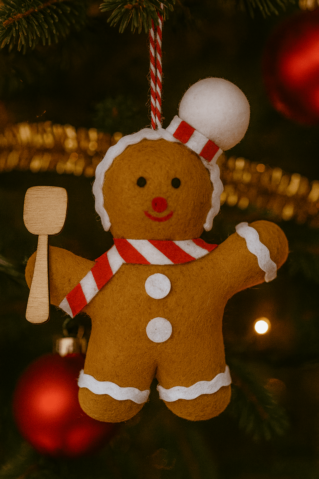 Weihnachtsbäckerei Anhänger 7-tlg. - Sparset