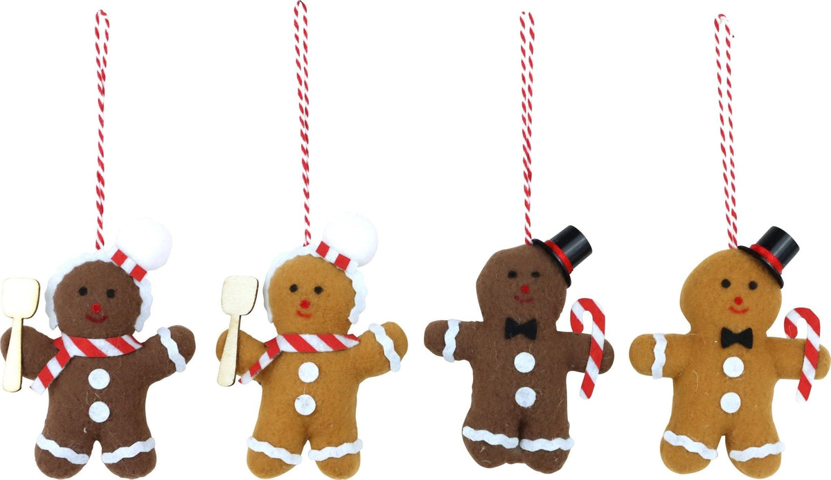 Weihnachtsbäckerei Anhänger 7-tlg. - Sparset