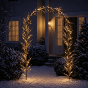 LED-Bogen „Eingang ins Weihnachtsland“ (230 x 28 x 103 cm)