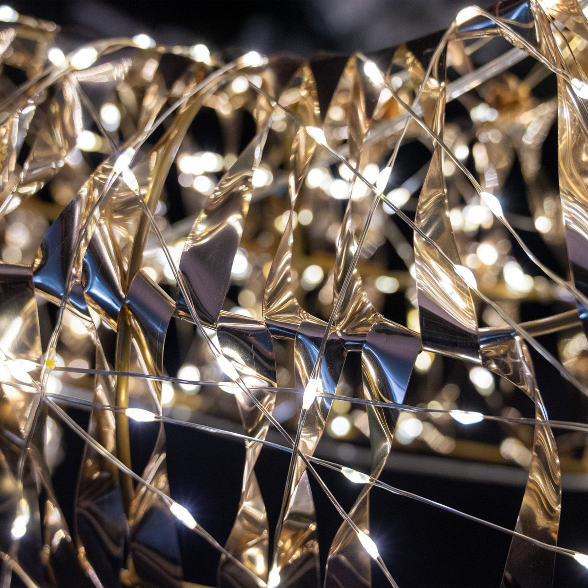 LED-Rentier "Weihnachtszauber" Gold Outdoor (130 x 65 x 18 cm)