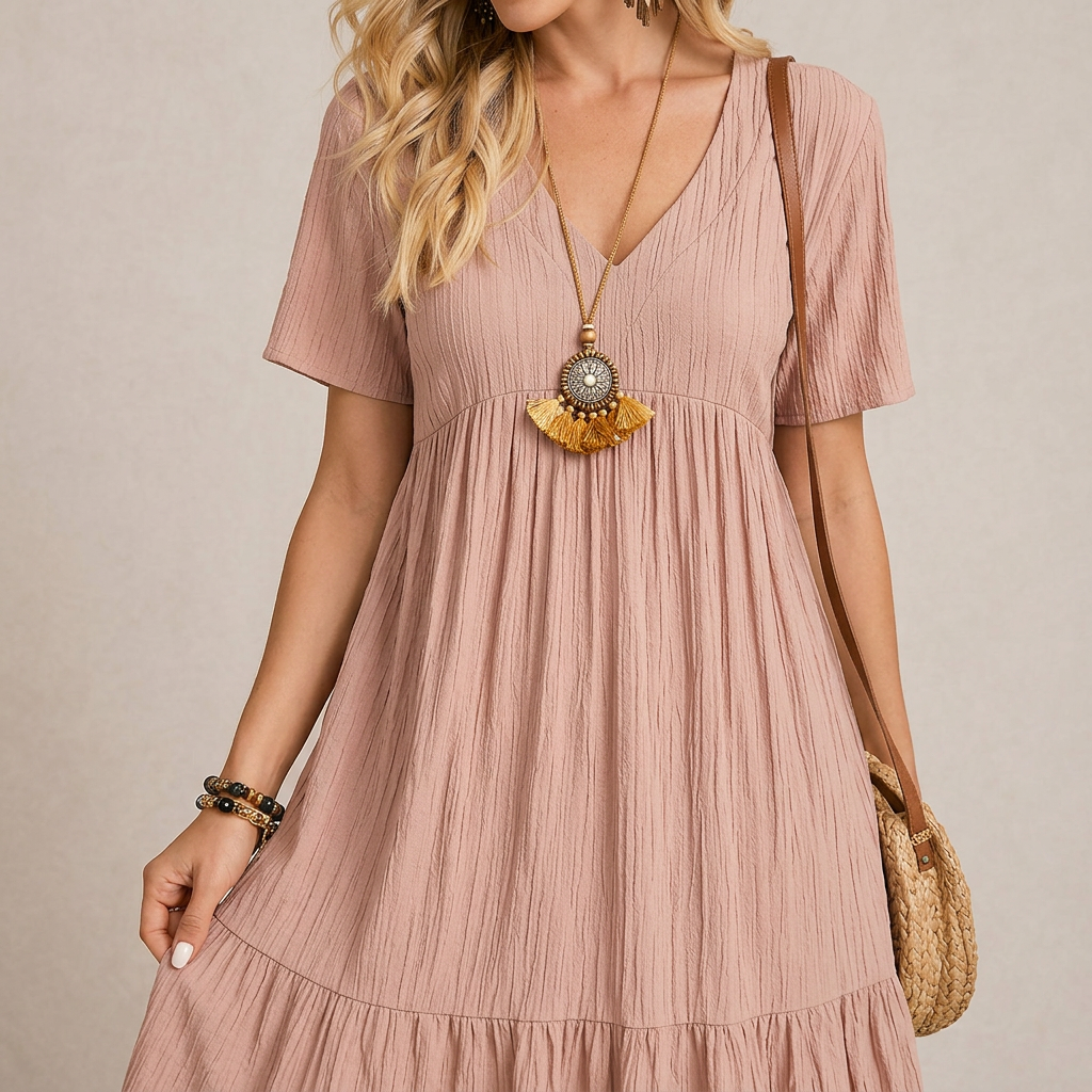 Rovena | Mini Abito Boho