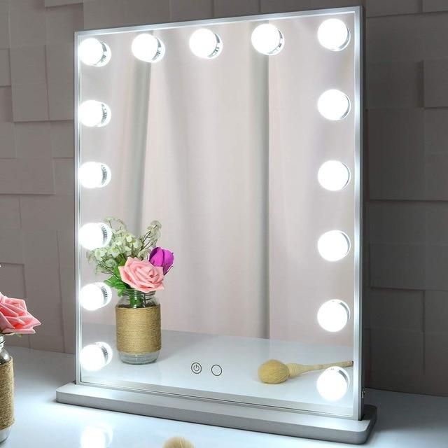Make-up Spiegelbeleuchtung mit dimmbaren LED-Lichtern