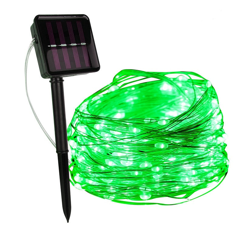Solarbetriebene Feen-Lichterkette für Garten und Terrasse