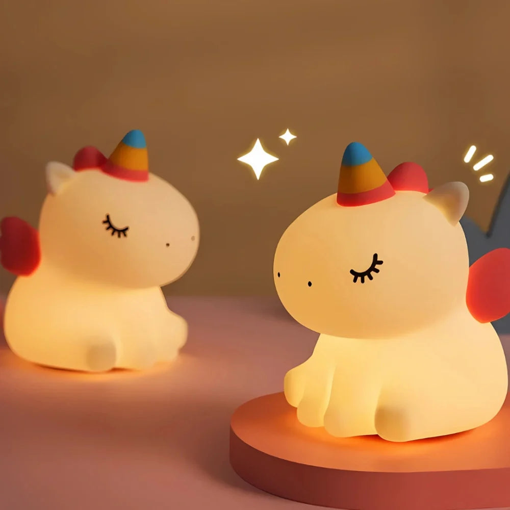 SqueezeBuddies™ Nachtlicht mit drei Helligkeitsstufen und Timer