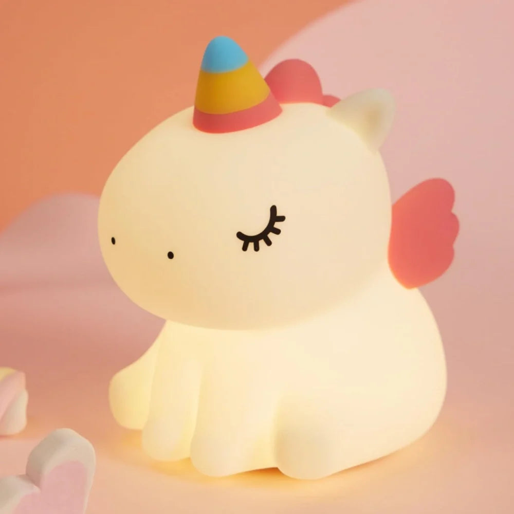 SqueezeBuddies™ Nachtlicht mit drei Helligkeitsstufen und Timer