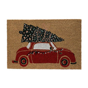 Weihnachts-Fußmatte „Christmas Car“ (40 x 60 x 1,5 cm)