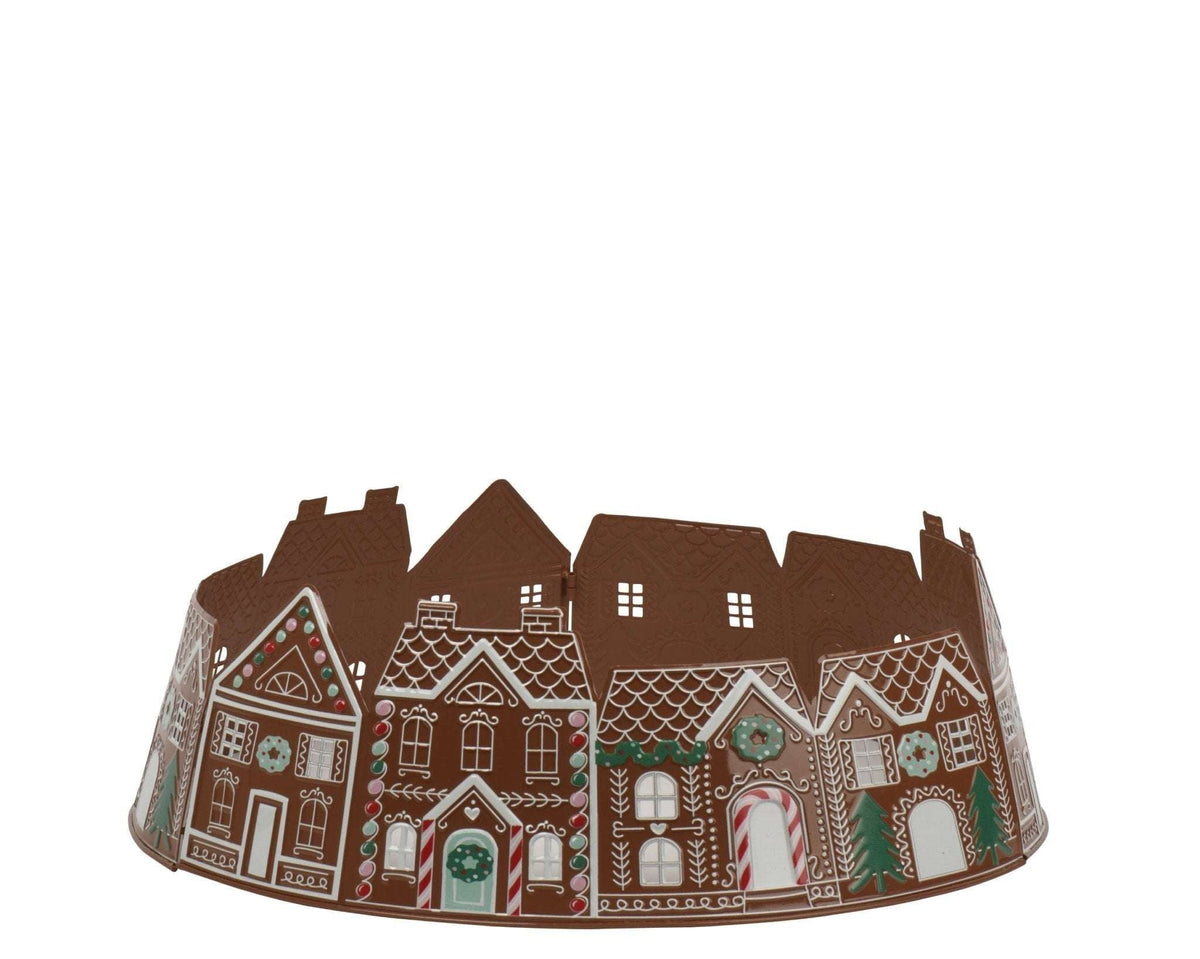 Weihnachtsbaumring „Gingerbread Village“ (70 cm x 18 cm)