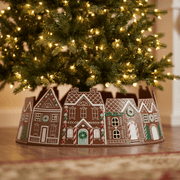 Weihnachtsbaumring „Gingerbread Village“ (70 cm x 18 cm)