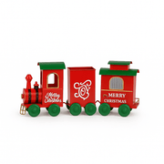 Nostalgischer Weihnachtszug - X-Mas Train 55 cm